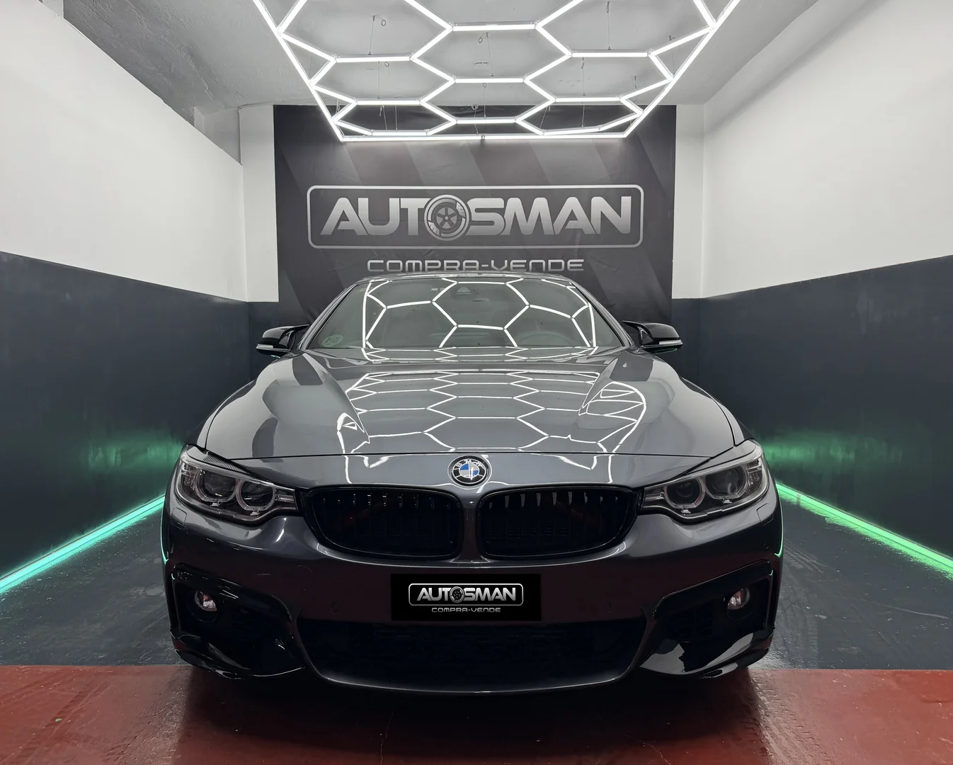 BMW Serie 4 435i 2015 Gasolina Gris - Interior